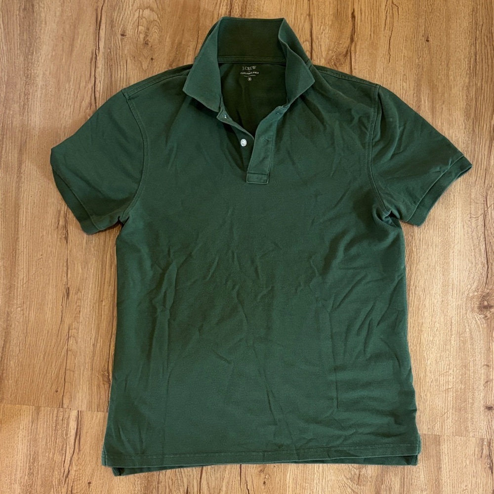 J. Crew Men’s Dark Green Polo Shirt